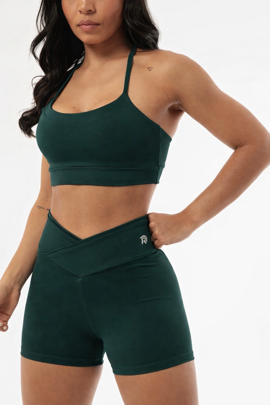 Conjunto Top e Shorts Poliamida